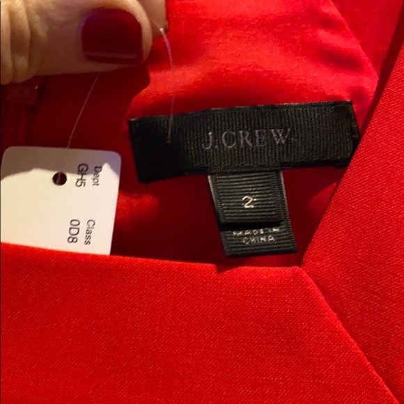 J Crew red dress - Picture 3 of 5